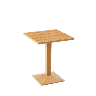 Nordic Simple Design เฟอร์นิเจอร์สนาม โต๊ะบาร์ไม้ทรงสูง 60*60*75ซม